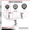 Service Caster 4 Inch Rubber on Aluminum Wheel Rigid Caster with Ball Bearing SCC SCC-20R420-RAB - alternate 6